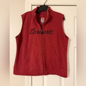 Carhartt Women's Crimson Vest with Zip Closure